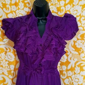 Large purple dress by Twenty One.